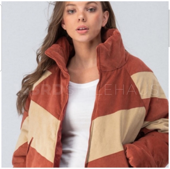 🛍💥Rust Puffer Jacket💥🛍 - Picture 2 of 4